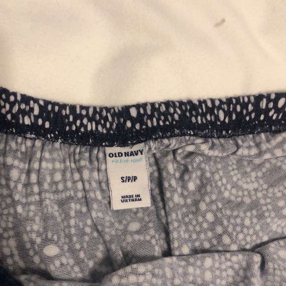 Old navy strapless maxi dress navy & white S - Picture 3 of 3